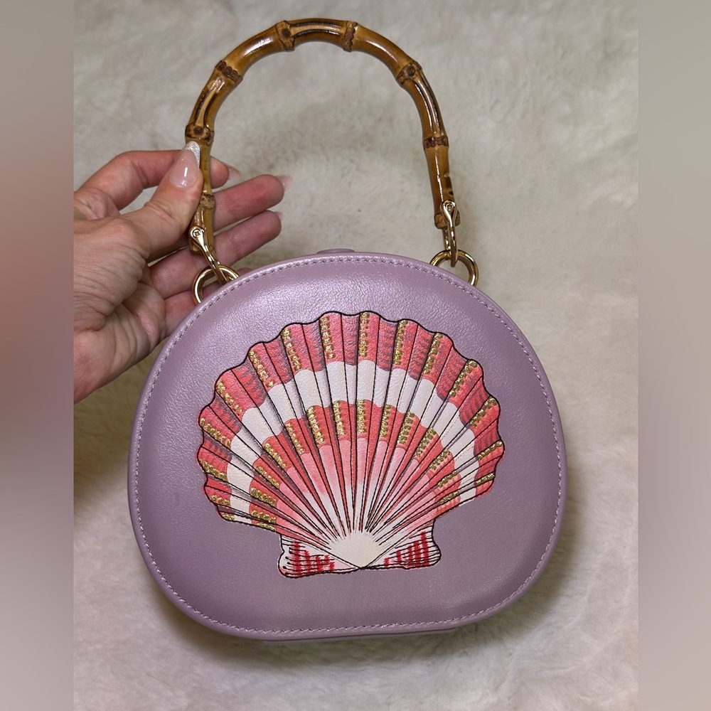 Fable England Lavender Shell Women's Bag - NWOT